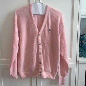 Vintage Lacoste cardigan sweater
